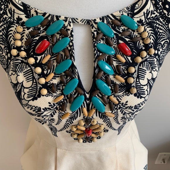 Nanette Lepore Beaded Mini Dress - Picture 4 of 8